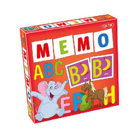 TACTIC ABC Memo Spel & pussel ONESIZE