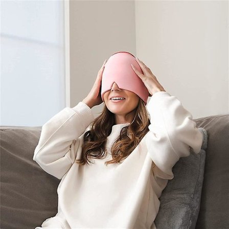 Headache/migraine Relief Hat Multipurpose Strechable Cold Compress Hood