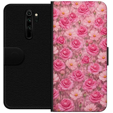 Kompatibelt Lommeboketui til Xiaomi Redmi Note 8 Pro Petal Reverie Blush Rose