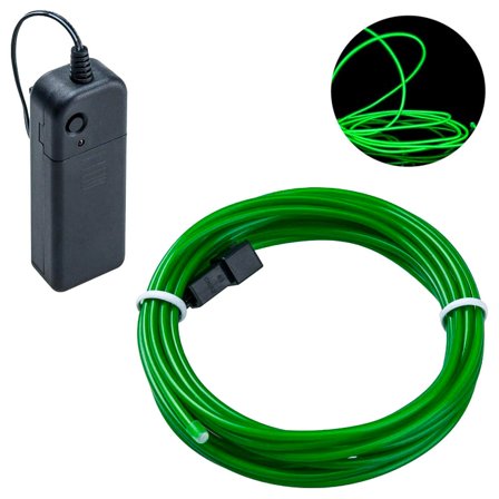 El-Wire Neon Valosarja Green