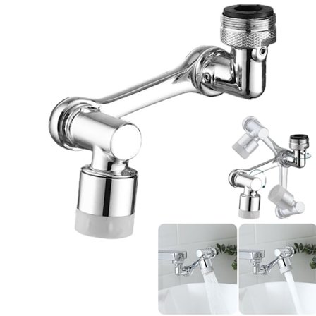 Robotarm 1080° roterande dubbelpositions kranförlängare