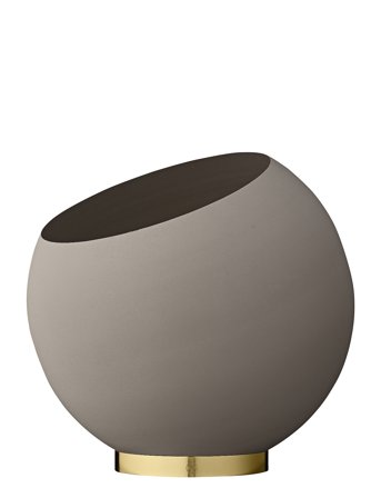 AYTM Globe Blomsterpotte - Grey - H32.0CM