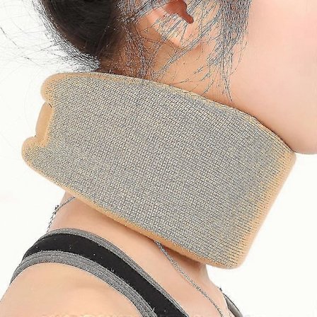 Halskrage Nackstöd Bred (49cm) - Beige