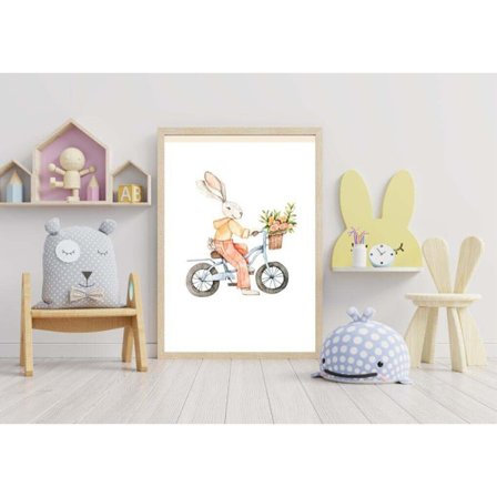Barnrum Kanin Affisch 50×70 CM