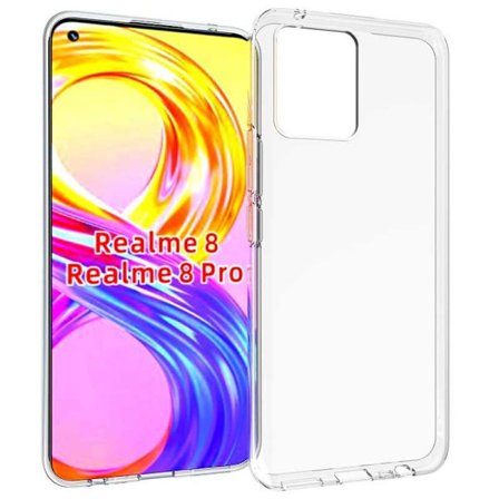 Realme 8 / 8 Pro Stötdämpande Mjukt Skal Simple
