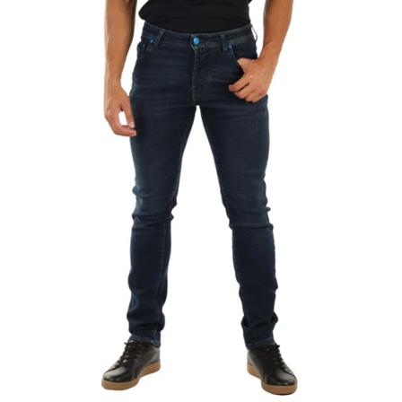 Jacob Cohën, Slim-fit Jeans Niebieski, Mężczyzna, Rozmiar: W32