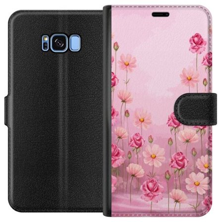 Yhteensopiva Lompakkokotelo Samsung Galaxy S8 Petal Reverie Soft Blush