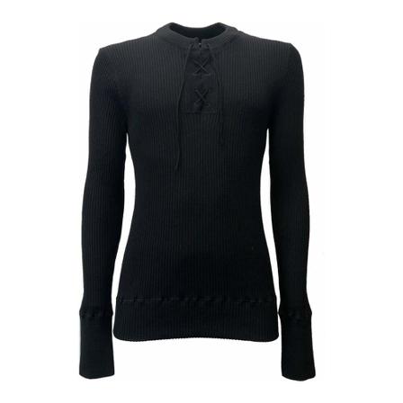 Dolce & Gabbana Ribbed Wool Pullover Sort, Dame