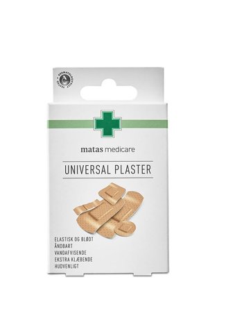 Matas Medicare Universal Plaster 22 stk, Medicin & Pleje, Plastre, Sårplastre