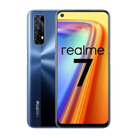 Begagnad Realme 7 Global 64GB Blå - Använt skick