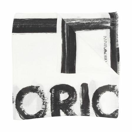 Emporio Armani - Sjalar - Vit - Dam - Storlek: One Size, Dam, Storlek: ONE SIZE