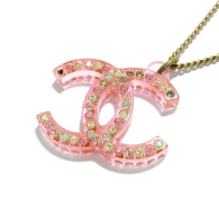 Chanel Vintage Pre-owned Metal necklaces , Geel , Dames , Maat: ONE Size Vintage Sieraden