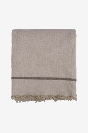 Halvor Bakke - Huopa Chamonix - Beige - Torkkupeitot - 130X200 - - Homeroom