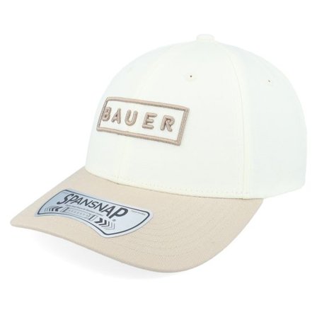 Bauer - Beige adjustable Keps - Twotone Sr Egret Adjustable @ Hatstore