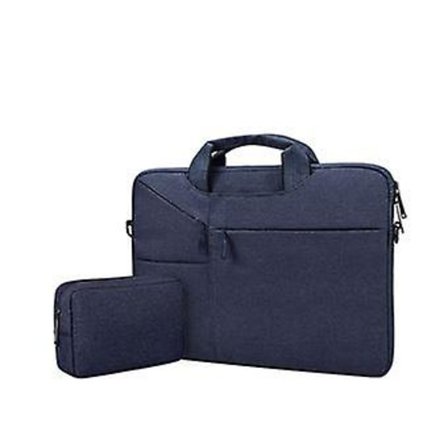 Mordely Laptop Bag Waterproof Durable With Adapter Bag 15.4 '' | Dark Blue | 375 X 265 X 25 Mm
