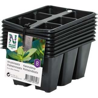 Nelson Garden 5720 Krukkeinnsats med 6 celler, 8-pakning, Avling
