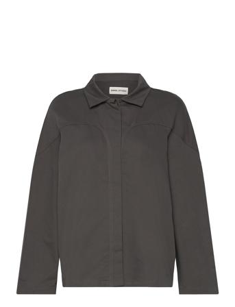 Esran Ls Shirt F Grey Enkel Studio
