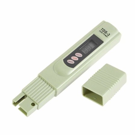 TDS-3 Drikkevannskvalitetsmåler Digital Tester Temperatur PPM Test Pennanalysator for måling av drikkevann, hydroponi, akvarium, basseng og spa