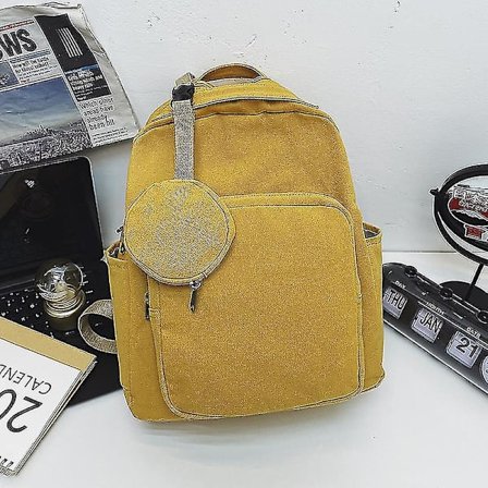 Ny Grøn Casual Rygsæk Teenage College Studerende Skole Taske Dreng Rejse Rygsæk Mode Kvinder Skole Taske Kvinde Lille Taske