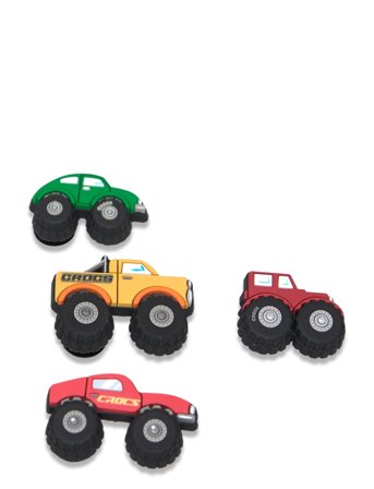 Monster Truck 5 Pack Patterned Crocs
