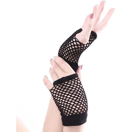 Parin Fishnet-hanskat, Mustat Fishnet-hanskat Fishnet-hanskat Sormittomat