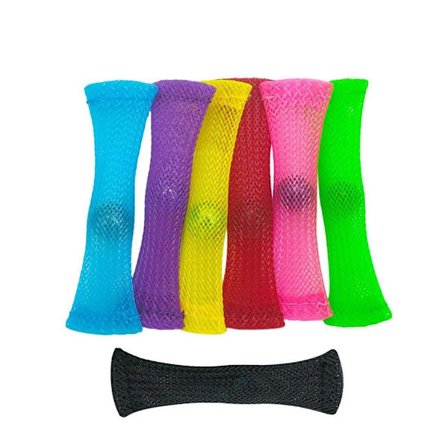 6 st - Sensoriska Fidget Leksaker i Marmor och Nät