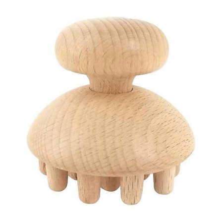 Trämushroomform Massageverktyg Massager Anti Celluliter Fascia Massage för Hela Kroppens Muskler