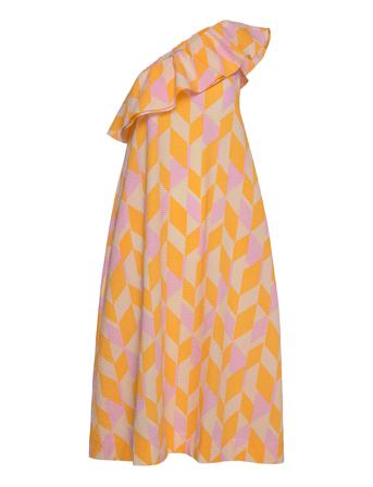 Dorit Shoulder Dress Patterned Second Female