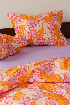 Jotex - Poszewka Na Poduszkę Ekologiczna Pomarańczowy - FLORIAN - Kup Poszewki na poduszki firmy Jotex