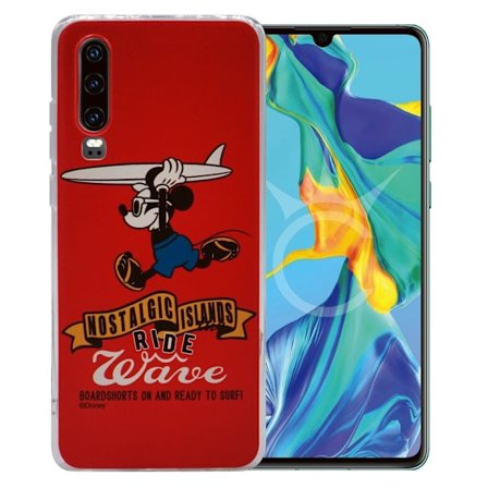 Mikki Hiiri #08 Disney-kansi Huawei P30:lle - Punainen