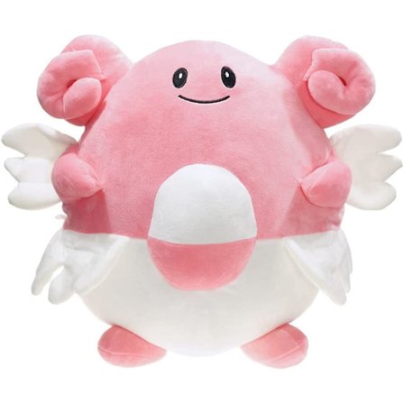 Rosa Kawaii Elf Lykkeæg Plys Legetøjsdukke Blissey Chansey Evolution Version Sød Plysdukke Børnegave 20 cm