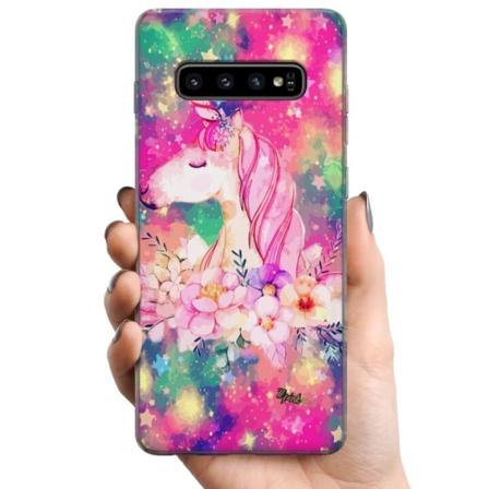 Samsung Galaxy S10 TPU Mobilcover Enhörning