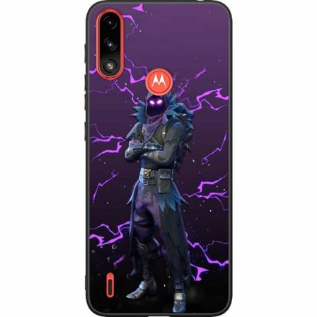 Motorola Moto E7i Power Svart Skal Fortnite