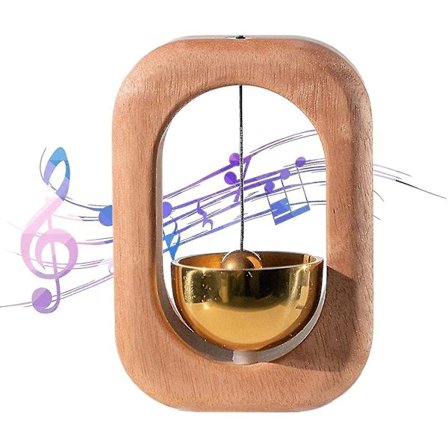 Ren Kobber Magnetisk Dørklokke, Køleskab Med Gaveklistermærker, Døråbnings Påmindelse, Lang Kørsel Klokke