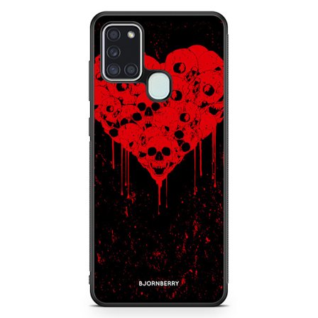 Bjornberry Skal Samsung Galaxy A21s - Skull Heart