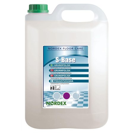 NORDEX Golvimpregnering S-Base för linoleum- och stengolv, 5 l - Lyreco - Städ och hygien - Golvunderhåll - Golvpolish