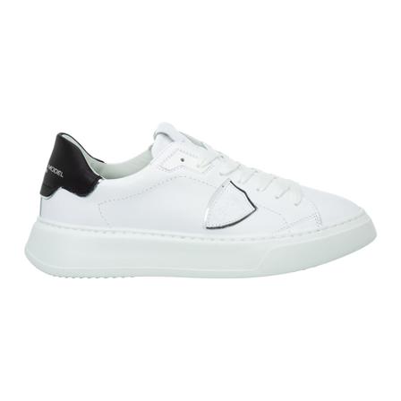 Philippe Model, womens leather sneakers temple Wit, Dames, Maat:39 EU