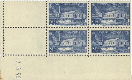 Frankrig 1939 - YT 430 - 4-blok - Postfrisk