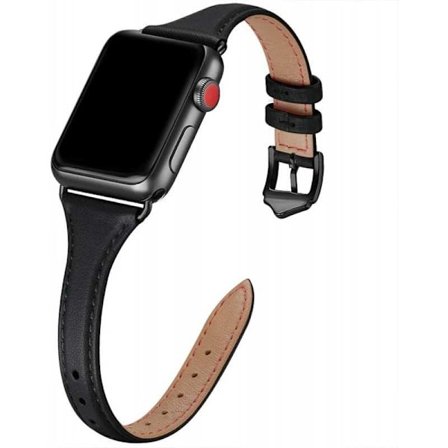 Apple Watch 38/40/41mm tyylikäs nahkaranneke Mercy