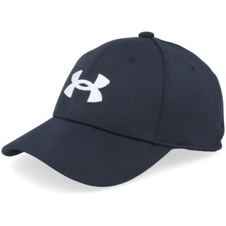 Under Armour - Svart flexfit Keps - Kids Blitzing Black/White Flexfit @ Hatstore