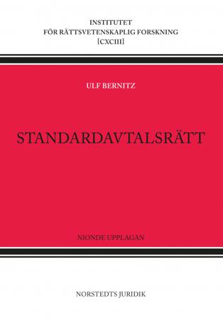 Standardavtalsrätt - Bok av Ulf Bernitz - Häfte