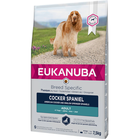 Eukanuba - Hunderase Cocker Spaniel 7,5 kg - Hund - Hundefôr & hundemat - Tørrfôr for hund - ZOO.no