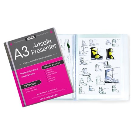 Mapac Plastfickor ArtSafe A3