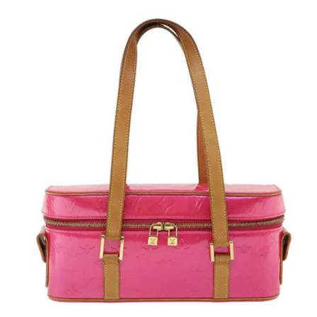 Louis Vuitton Vintage Pre-owned Leather handbags Pink, Dame Vintage Tasker, Størrelse: ONE Size