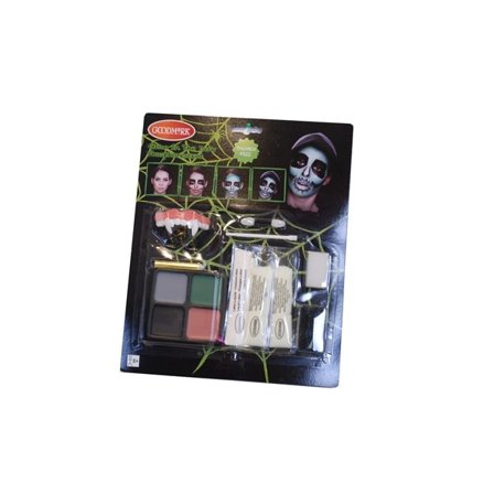 Selvlysende Halloween-sminke