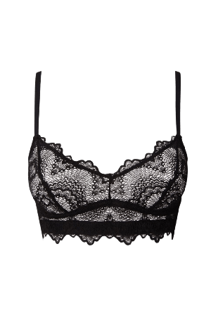 Understatement Lace Balconette Bh Dam Svart M
