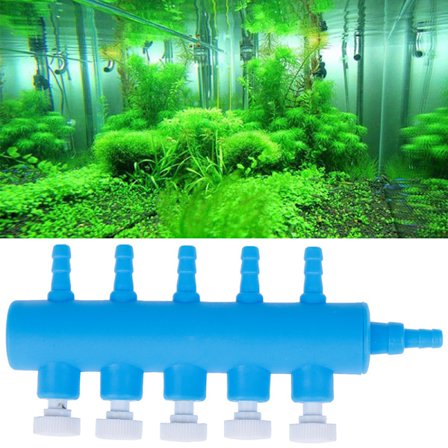 1 STK Aquarium Fish Tank 5 hull Luftpumpe Plastic Water Tube Co