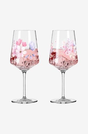 Ritzenhoff - Sommersonett Vinglass No: 17 & 18 2-p - Flerfarget - Vinglass - Fra Homeroom