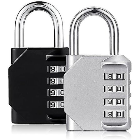 Yhdistelmälukko Master Padlock 4-numeroinen vedenpitävä kuntosalin lukko