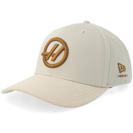 New Era - Motor Beige adjustable Keps - Haas F1 26 Cord 9SEVENTY Stone Adjustable @ Hatstore